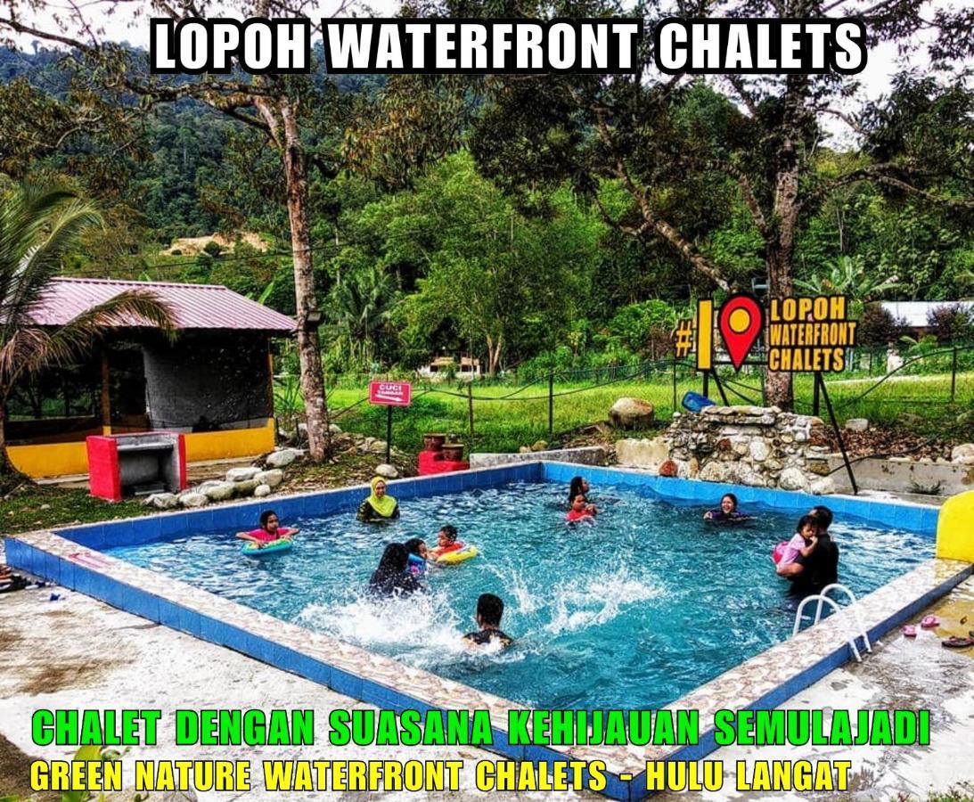 הוילה הולו לנגאט Lopoh Waterfront Budget Chalets מראה חיצוני תמונה